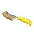 thumbnail image 1 of Cepillo De Alambre De Acero Con Orificio Para Colgar Cepillo De Alambre Para Desempolvar Limpieza Fuerte Limpiador De Metales Sin Esfuerzo Fácil De Usar Para Limpiar Escoria De Soldadura Y Óxido Vogacara TO002699-00, 1 of 7