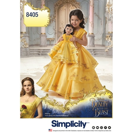 Simplicity Childs' Size 3-8 Disney Costume Pattern, 1 Each