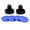 Black Putter, variant on Baoblaze Air Hockey Paddles Accessories 2x Air Hockey Pushers and 4x Putter