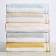 thumbnail image 6 of 100% Cotton Cabana Stripe Oversized Beach & Pool Towel (Single Oversized- 35" x 70", Pale Grey), 6 of 6