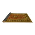 thumbnail image 2 of Ahgly Company Indoor Round Persian Yellow Traditional Area Rugs, 7' Round, 2 of 4