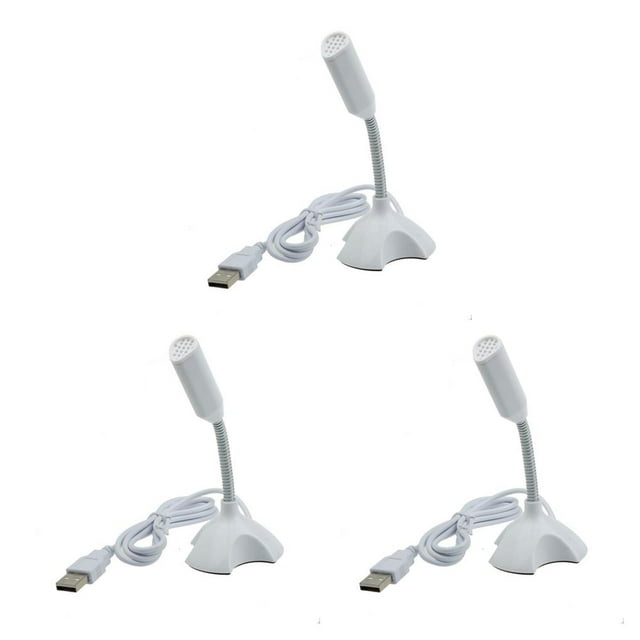 Mini Micrófono Portátil Sidaley USB para Ordenador 1 Uds. Negro