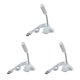 thumbnail image 3 of Inteprter Micrófono USB de escritorio Computadora portátil Mini micrófono Cuello de tubo flexible Micrófono de PC ajustable, blanco Type1 NO1, 3 of 6