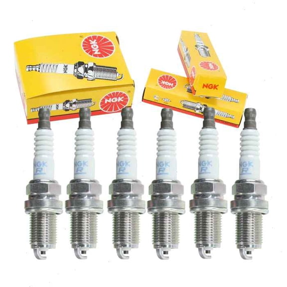6 pc NGK Standard Spark Plugs compatible with Hyundai Azera 3.3L 3.8L V6 2006-2011
