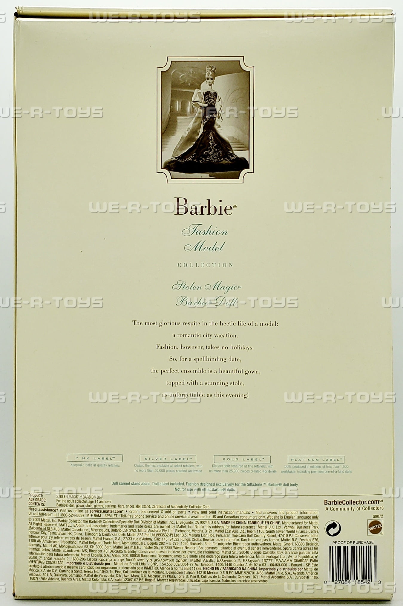 Stolen Magic Barbie Doll Silkstone BFMC Gold Label 2005