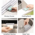 thumbnail image 3 of 3PCS Window Door Track Cleaning Brush Gap Groove Cleaning Brush Dust Cleaner Tool Brush Kitchen Decontamination Brush Quickly Clean Corners Gray, 3 of 9