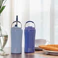 thumbnail image 2 of Vaso Térmico para Café BOTTLE BOTTLE 350ml con Tapa Dual y Popote Morado, 2 of 7