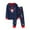 Navy, variant on Staki Toddler Baby Girl Girl Christmas Outfit Print Long Sleeve Sweatshirt Newborn Infant Winter Clothes Christmas Outfits for Toddler Girls(Hot Pink,7-8 Years)