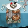 thumbnail image 4 of Heduofu Fall Cloth Napkins, Thanksgiving Autumn Harvest Brown Pot Dinner Decoration Washable Napkins 4 PCS, 4 of 7