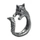 thumbnail image 4 of Anillo de apertura Anillo en forma de gato animal para días festivos Favores de fiesta de uso diario Fernando Anillo de apertura, 4 of 8