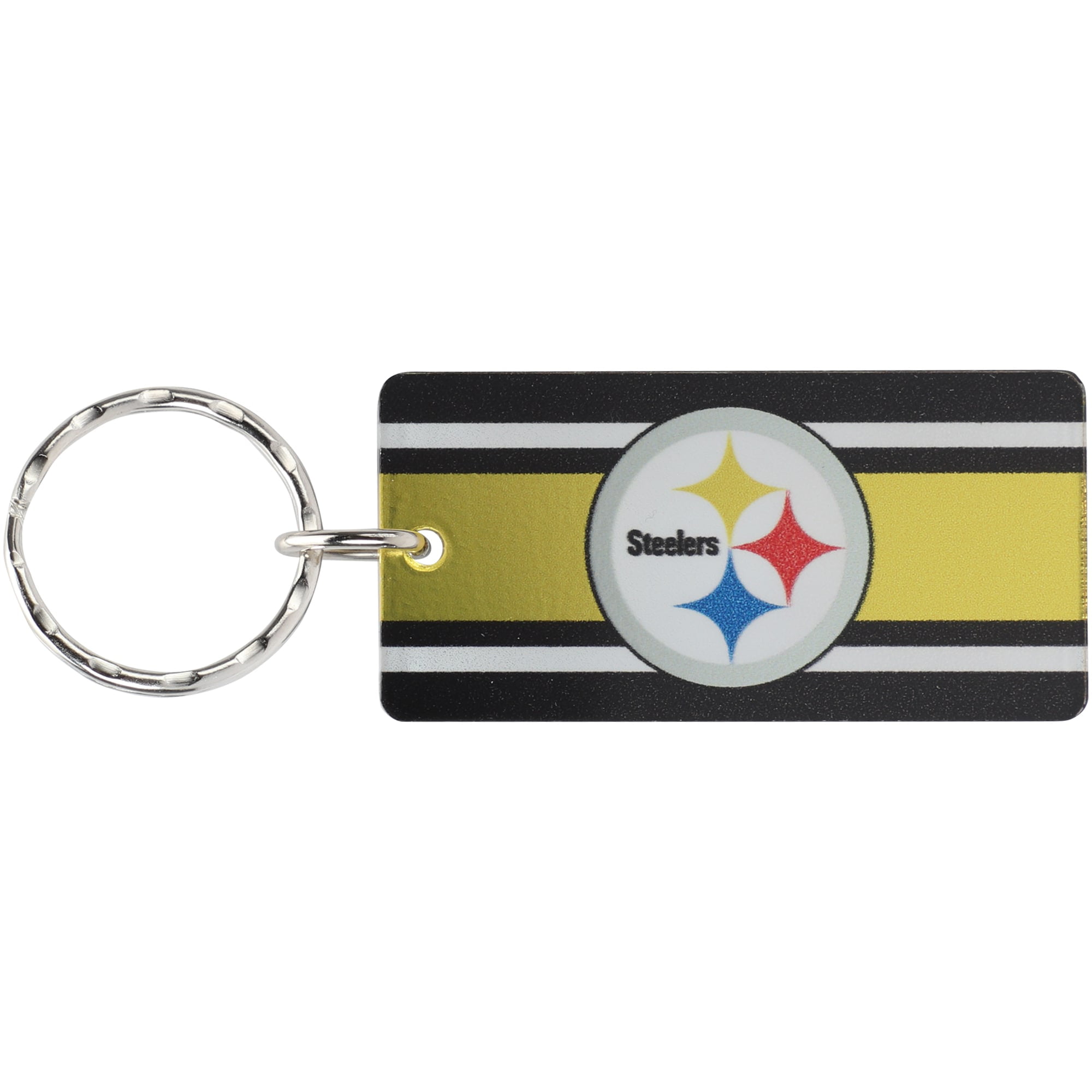Fanatics Pittsburgh Steelers Logo Car Keychain School Bag Buckles Keyring Gift 