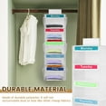 thumbnail image 6 of Weekly Clothes Organizer for Kids Polyester Weekly Shelf Hanging Closet Organizer Day of Week Clothes Organizer Versatile Kids Weekly Clothes Organizer for Hats T-Shirts Bags Towels, 6 of 11