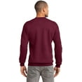 thumbnail image 3 of Port & Company &174; Chandail en Molleton Col Rond en Polaire Essentiel pour Grands. Pc90t 2Xlt Cardinal, 3 of 4