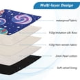 thumbnail image 3 of FORMRS 13"-13.3" Laptop Sleeve Protective Case Soft Carrying Quilted Computer Bag Cover, Blue Colorful Candies, 3 of 7