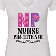 thumbnail image 4 of Inktastic Nurse Practitioner Np Appreciation Women's V-Neck T-Shirt, 4 of 5