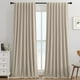 thumbnail image 1 of Cortinas Blackout Joydeco Beige Claro de Terciopelo 130x180 cm 2 Paneles, 1 of 7