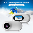 thumbnail image 3 of 1080P Mini Action Camera Outdoor Sport Pocket Cam with Screen Video Recorder Cam for Car Bike Bicycle Black, 3 of 6