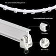 thumbnail image 6 of Soumake 1 Set Curtain Track Accessories 1/3/5m Ceiling Curtain Track Bendable Smooth Sliding Room Divider Curtain Track System for RV Bay Window Shower Easy Installation Kit Included, 6 of 8