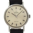 thumbnail image 1 of Pre-Owned Omega De Ville 565.005 Women's Watch - Stainless Steel x Leather Strap, Silver,..., 1 of 12
