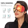 thumbnail image 5 of Sleep Mask Blackout Adjustable Eye Sleeping Mask Blindfold for Sleeping Travel Office Deer Sunset Printed, 5 of 7