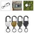 thumbnail image 4 of Porte-clés Mousqueton Enrouleur de Badge Rétractable Robuste Porte-Fil en Acier, 4 of 9