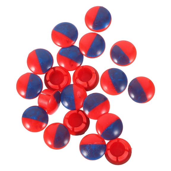 BESTONZON 20Pcs Faucet Hot Cold Caps Plastic Temperature Signs for Faucet Handle Upgrade