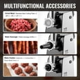 thumbnail image 2 of Electric Meat Grinder 3 Lbs/Min Sausage Stuffer Maker for Home Kitchen, 2 of 10
