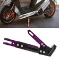 thumbnail image 4 of Motorcycle Side Stand, Motorcycle Kickstand Anti Slip Heavy Duty Aluminum Alloy  For Modification, 4 of 8