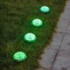 thumbnail image 1 of Luces solares para césped, 8 LED, luces solares solares impermeables para el suelo, luz impermeable para el suelo, valor inmejorable Jadeshay A, 1 of 8
