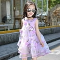 thumbnail image 3 of Lindreshi Baby Girl Dresses Summer Baby Girls Kids Flower Princess Dress Pageant Wedding Party Evening Dress, 3 of 9