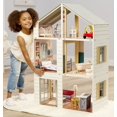 thumbnail image 4 of Little Tikes Real Wood Stack ‘N Style Dollhouse with 14 Accessories, 4 of 7