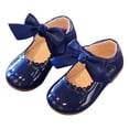 thumbnail image 5 of NOKIO Girls' Closed Toe Mary Janes Kids Mary Jane Ballet Flats Girls' Formal Flats Girls Dress Shoes For Girls Wedding Bowknot Girl Shoes Princess Party School Shoes Low Heel For Kids, 5 of 7