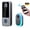 M21, variant on Smart WiFi Video Doorbell Camera, 720P HD Security Doorbell Camera, 120° Wide Angle, Night Vision, 2-Way Audio, 4000mAh Battery, IP66 Waterproof, 2.4GHz WiFi, Free Cloud Storage for Home Security