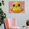 thumbnail image 3 of Fcxzi Yellow Bird Wall Decor for Bedroom Kitchen Art Ready to Hang Room Home Decor 16x12in, 3 of 6