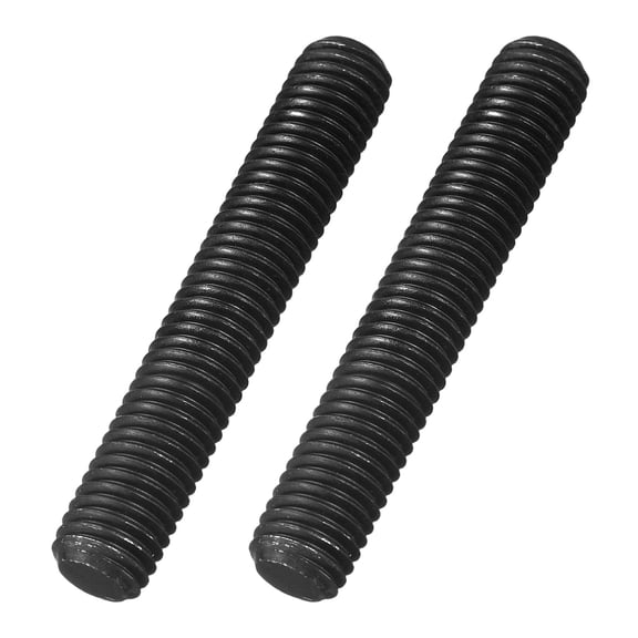 5/8" x 3.7" Fully All Threaded Rod, 2Pack B7 Alloy Steel Long Threaded Screw Right Hand Threads Fully Studding Rod Bar