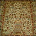 thumbnail image 6 of Ahmedani Linen Exclusive Tree of Life Birds All Over Floral Living Room or Bedroom Area Rug Silk Wool Hand Knotted Carpet (6 x 4)', 6 of 8