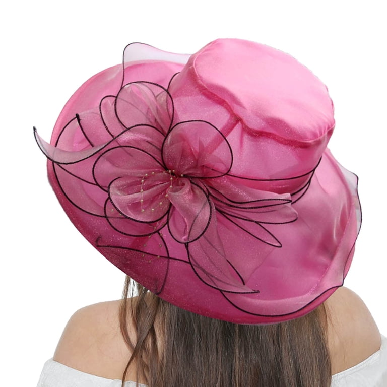 Prolriy Kentucky Derby Hats for Women, Women display picture 2