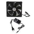 thumbnail image 1 of 110v 220v Ac Powered Computer Fan 12cm Air Blower For Modem Tv Box Receiver, 1 of 5