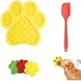 thumbnail image 1 of Almohadilla para lamer perros con ventosa para bañar a perros, almohadilla para lamer con mantequilla de maní y alivio de la ansiedad para perros, almohadilla para lamer perros con espátula, 1 of 5