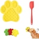 thumbnail image 1 of Almohadilla para lamer perros con ventosa para bañar perros, almohadilla para lamer mantequilla de maní y alivio de la ansiedad para perros, almohadilla para lamer perros con espátula de silicona, 1 of 5