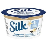 Silk Dairy Free, Vanilla Plant Based, Soy Milk Yogurt Alternative Container, 5.3 oz