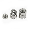 thumbnail image 3 of #6-32 Keps Nuts with External Tooth Washer K-Lock Keps Nuts 304 Stainless Steel Kep Lock Nut 100Pcs-Pack, 3 of 5