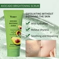 thumbnail image 4 of Exfoliante facial limpiador con aguacate, desodorante, para poros faciales, crema exfoliante hidratante, 4 of 5