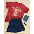 thumbnail image 3 of Retro Vintage Texas League Tie Dye Crystal Women -Image by Shutterstock, Female XX-Large, 3 of 4