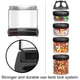 thumbnail image 4 of Set de Contenedores para Almacenamiento de Alimentos SELEWARE Apilables Herméticos de 917 ml, 4 of 9