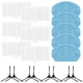 thumbnail image 3 of Mop Pads Filters Side Brushes Replacement for Kilg G20 Robot Vacuum Cleaner, 3 of 7