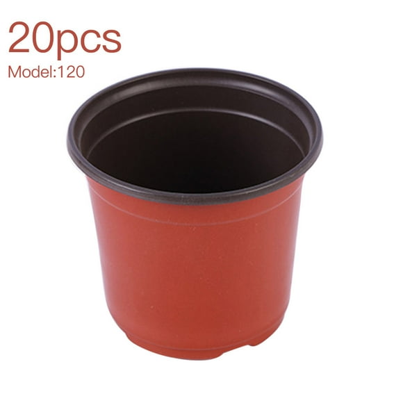 Pot de Plante Simple Pot de Plante Pépinière Porte-Fleur Pot de Plante Pot de Fleur Récipient en Plastique Outil de Jardinage, 120