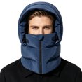 thumbnail image 3 of Winter Zip Up thermal Balaclava Hat, Windproof Full Face Mask, Fleece Lined Cycling Ski Neck Warmer Hat for Outdoor Motorcycle Running, 3 of 5
