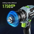 thumbnail image 4 of Juego de destornilladores inalámbricos WORKPRO de 20 V como máximo con 102 accesorios, 4 of 7