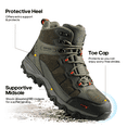 thumbnail image 6 of BURUDANI Men's Waterproof Hiking Expedition Outdoor Ankle Work Boots, 6 of 6